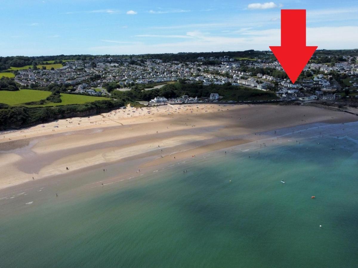 Pass The Keys 2 Bed Sea View Apartment With Balcony Parking Benllech Bagian luar foto